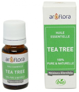 AROFLORA Éterický olej BIO Tea tree 10 ml. (Antibiotický, protiplísňový, hojivý, posiluje imunitu. )