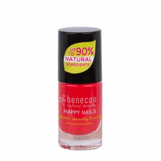 BENECOS Lak na nehty HOT SUMMER - 5 ml (20 - FREE, s avokádovým olejem pro výživu a Biotinem pro posílení křehkých nehtů.)