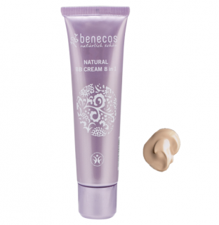 BENECOS Natural BB krém FAIR - 30 ml. (8 v 1 )