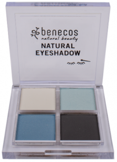 BENECOS Oční stíny Paletka TRUE BLUE - 8 gr.