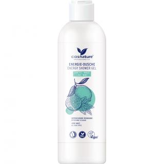 COSNATURE Sprchový gel Limetka Máta 250 ml. (S vybraným výtažkem z bio limetky dodá sprcha vaší pokožce příjemně svěží pocit.)