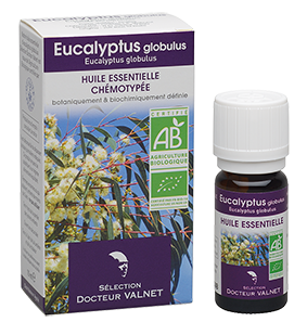 DOCTEUR VALNET Éterický olej BIO Eukalyptus globulus 10 ml. (harmonizuje zažívání, dodává radost a optimismus)