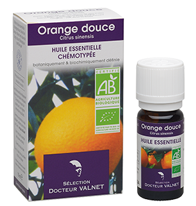 DOCTEUR VALNET Éterický olej BIO Pomeranč 10 ml. (harmonizuje zažívání, dodává radost a optimismus)