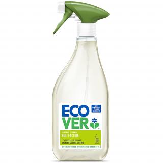 ECOVER Univerzální čistič pro domácnost 500 ml (Multifunkční čistič pro celou domácnost s praktickým rozprašovačem. Bezchybně čistí, nezanechává fleky a rychle usychá. Odstraňuje mastnotu a špínu bez nepříjemného chemického zápachu. Bezpečný k čištění)