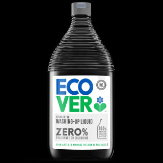 ECOVER ZERO Na nádobí 450 ml.  (Bez parfemace, vhodný pro alergiky.)