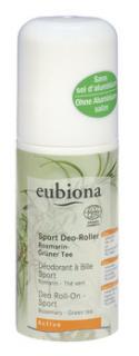 EUBIONA Deodorant Roll on Sport rozmarýn a zelený čaj 50 ml