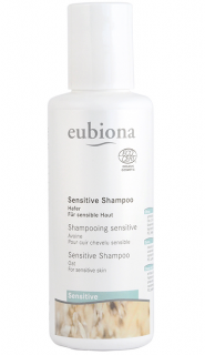 EUBIONA Šampon Sensitiv s ovesnými klíčky 200 ml (Pro citlivou pokožku, pro velmi suchou, poškozenou či alergickou pokožku.)