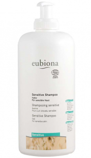 EUBIONA Šampon Sensitiv s ovsem 500 ml. (Pro citlivou pokožku)