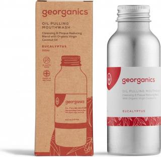 GEORGANICS Ústní voda na olejové bázi Tea tree 100 ml (Přirozeně osvěžující ústní hygiena )