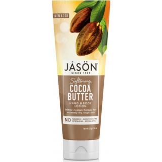 JASON Mléko tělové Kakaové Máslo - 237 gr. (Pleťové mléko Kakaové máslo pro tělo a ruce. Vyživuje a hloubkově hydratuje.)