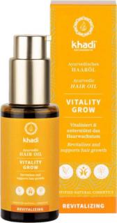 KHADI Vlasový olej Vitality ajurvédský 200 ml.