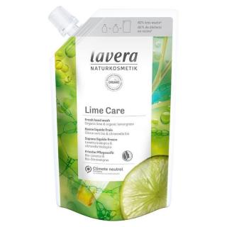 LAVERA Tekuté mýdlo Citrusové 500 ml. (Osvěžující mýdlo s Bio Limetkou a Bio Citronovou trávou v praktickém balení.)