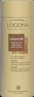 LOGONA Minerální zem Lavaerde - 300 gr. (Minerální mycí zem bez tensidů. Pro jemné čištění kůže a vlasů. Lávská zemina se doporučuje zejména pro citlivou nebo nečistou pokožku, citlivou pokožku na hlavě, lupy a mastné vlasy.)