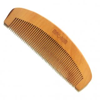 MAGNUM Dřevěný hřeben na vlasy Hruška - 1 ks (Dřevěný hřeben na vlasy z jednoho kusu hruškového dřeva)