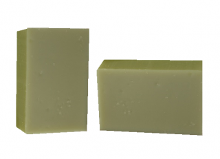 MAUD SIEGEL Slunečnicové mýdlo Máta 100 gr. (Glycerinové mýdlo Bio se zeleným jílem a mátou peprnou - Savon Surgras)
