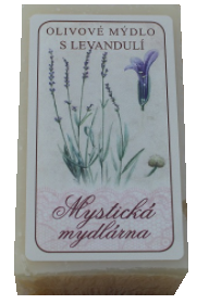 MYSTICKÁ MÝDLÁRNA Olivové mýdlo Levandulové 90 gr.