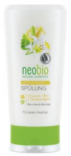 NEOBIO Kondicionér na lesk a regeneraci Lilie a Moringa  - 150 ml. (na lesk a regeneraci s Bio Brokolicovým olejem)