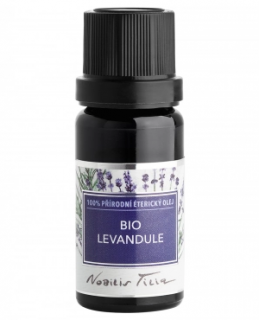 NOBILIS TILIA Éterický olej BIO LEVANDULE 10 ml. (zklidňující, hojivý na pokožku, analgetický)