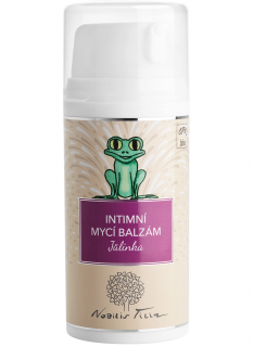 NOBILIS TILIA Mycí intimní balzám JŮLINKA 100 ml. (Jemná péče o citlivé dětské partie. Zmírňuje svědivost a podráždění, upravuje pH a podporuje zdravou bakteriální rovnováhu)