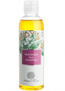 NOBILIS TILIA Těhotenský olej POUPÁTKO 200 ml.  (Nezaměnitelné spojení majoránky s levandulí pro dokonalé uvolnění)