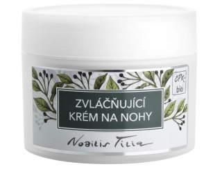 NOBILIS TILIA Zvláčňující krém na nohy 50 ml. (Intenzivní péče o vaše chodidla se svěží vůní)