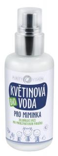 PURITY VISION Květinová voda pro Miminka BIO 100 ml. (Zklidňující a tonizující péče. Pečujte o ty nejmenší se silou tří bylinek.)