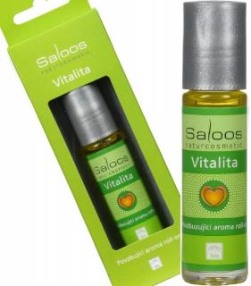 SALOOS Aroma Roll-on Vitalita 9 ml. (přináší povzbuzení, svěžest a vitalitu)
