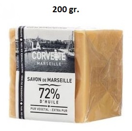 SAVON DE MARSEILLE Marseillské Mýdlo palmové 200 gr. (Mýdlo na praní palmové přírodní )