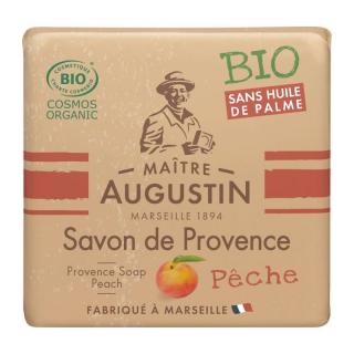 SAVON DE MARSEILLE Mýdlo z Provance Augustin Broskev 100 gr. (hydratační, jemné. Slunečnicové mýdlo.)