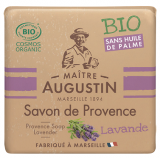 SAVON DE MARSEILLE Mýdlo z Provance Augustin Levandule 100 gr. (hydratační, jemné. Slunečnicové mýdlo.)
