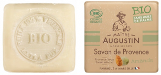 SAVON DE MARSEILLE Mýdlo z Provance Augustin Mandle 100 gr. (hydratační, jemné. Slunečnicové mýdlo.)