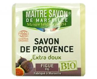 SAVON DE MARSEILLE Mýdlo z Provance Fíky 100 gr. (Fíkové BIO)
