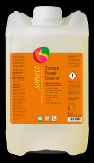 SONETT Intenzivní čistič pomerančový 5 L (Účinný proti odolné špíně a mastnotě. S bio pomerančovým olejem.)