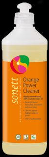 SONETT Intenzivní čistič pomerančový 500 ml  (Účinný proti odolné špíně a mastnotě. S bio pomerančovým olejem.)