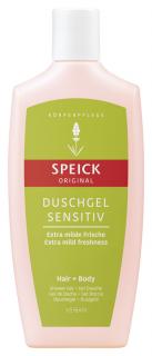 SPEICK Sprchový gel na vlasy a tělo Sensitive Original 250 ml. (Vlasy + tělo. Extra mírná sprchová péče. S neutrálním PH.)