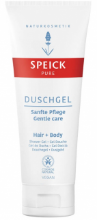 SPEICK Sprchový gel pro citlivou pokožku PURE 200 ml. (Pro citlivou pokožku bez parfémových olejů a barviv.)