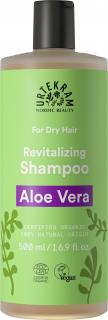 URTEKRAM Šampon Aloe Vera DRY - 500 ml. (Určeno pro suché vlasy. Ultra hydratující.)