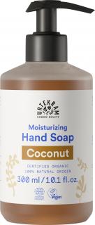 URTEKRAM Tekuté mýdlo Kokosové - 380 ml. (Kokosové tekuté mýdlo s organickým kokosovým nektarem pomáhá při čištění a zvlhčení normální pokožky. Má nádhernou vůni přírodních kokosů.)