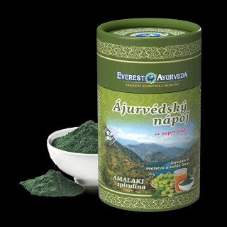 AMALAKI nápoj SPIRULINA Imunita & svalstvo a štíhlá linie