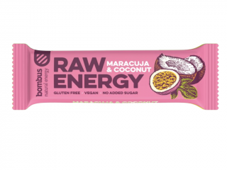 Bombus raw energy maracuja a kokos 50g