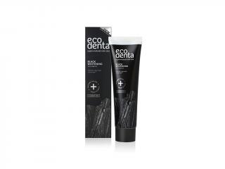 Ecodenta Černá bělicí zubní pasta s uhlím a extraktem Teavigo (Black Whitening Toothpaste) 100 ml