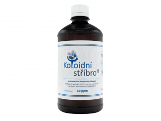 Koloidní stříbro 500ml 30ppm