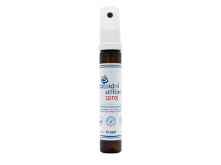 Koloidní stříbro sprey 25 ml 10 ppm