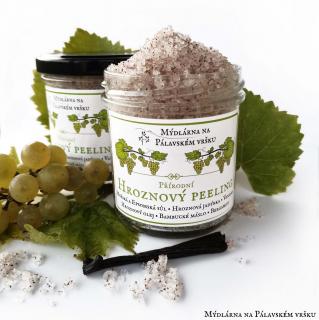 Mýdlárna na Pálavském vršku Hroznový peeling