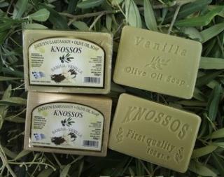 ŘECKÉ OLIVOVÉ MÝDLO S VŮNÍ VANILKY 100GR