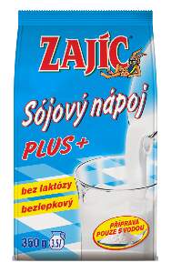 Sójový nápoj Zajíc Plus sáček 350g