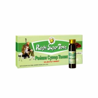 Supertonikum reishi s ženšenem pro dlouhověkost ampule 10x10 ml (Long Life Reishi Super Tonic)