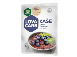 Topnatur low carb kaše kakao a borůvka 60g