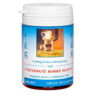 VYSTYDNUTÍ HORKÉ PLOTNY (013) 100 tablet