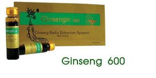 Ženšen 600 - Ginseng 600 ampule 10 x 10 ml